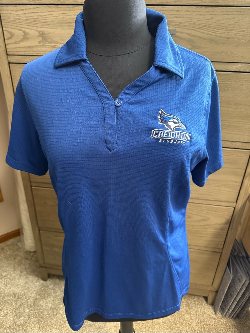 Creighton Bluejays Women's Royal Blue Polo